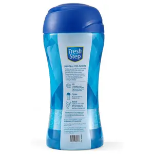 Fresh Step Cat Litter Crystals in Fresh Scent - Cat Litter Box Deodorizer - Combats Odors and Neutralizes Smells to Keep Your Home Clean, 15 Ounce