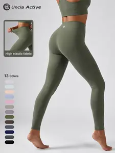 Uncia Active Women High Waist Stretch Yoga Leggings, Buttery Soft 4-Way Stretch Squat Proof Non-See Through Workout Pants,high waist leggings、squat proof、tummy control、buttery soft、4-way stretch、workout gym running loungewear