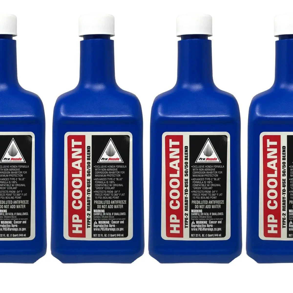 Honda Genuine OEM HP Coolant 5050 Blend 08C50-C321S02 - 4 Pack