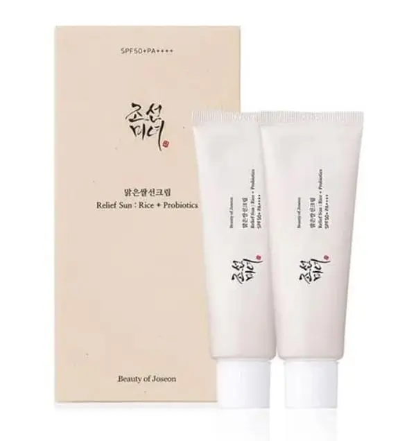 Beauty of Joseon Relief Sun : Rice + Probiotics Set (2 pack)