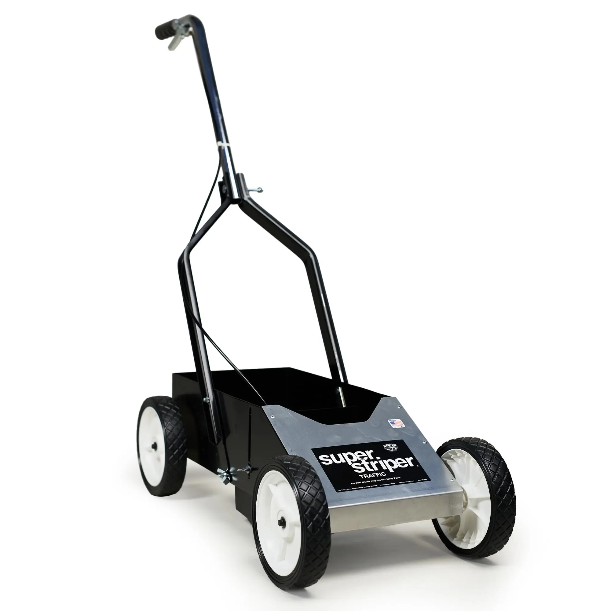 Fox Valley Traffic Super Line Striping Machine – High-Efficiency Parking Lot Striping Machine – Durable and Easy-to-Use Line Painting Equipment for Precise Markings and Versatile Applications