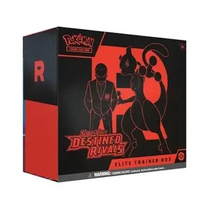 Pokemon Scarlet & Violet Destined Rivals Elite Trainer Box - Collectible Trading Card Game Box
