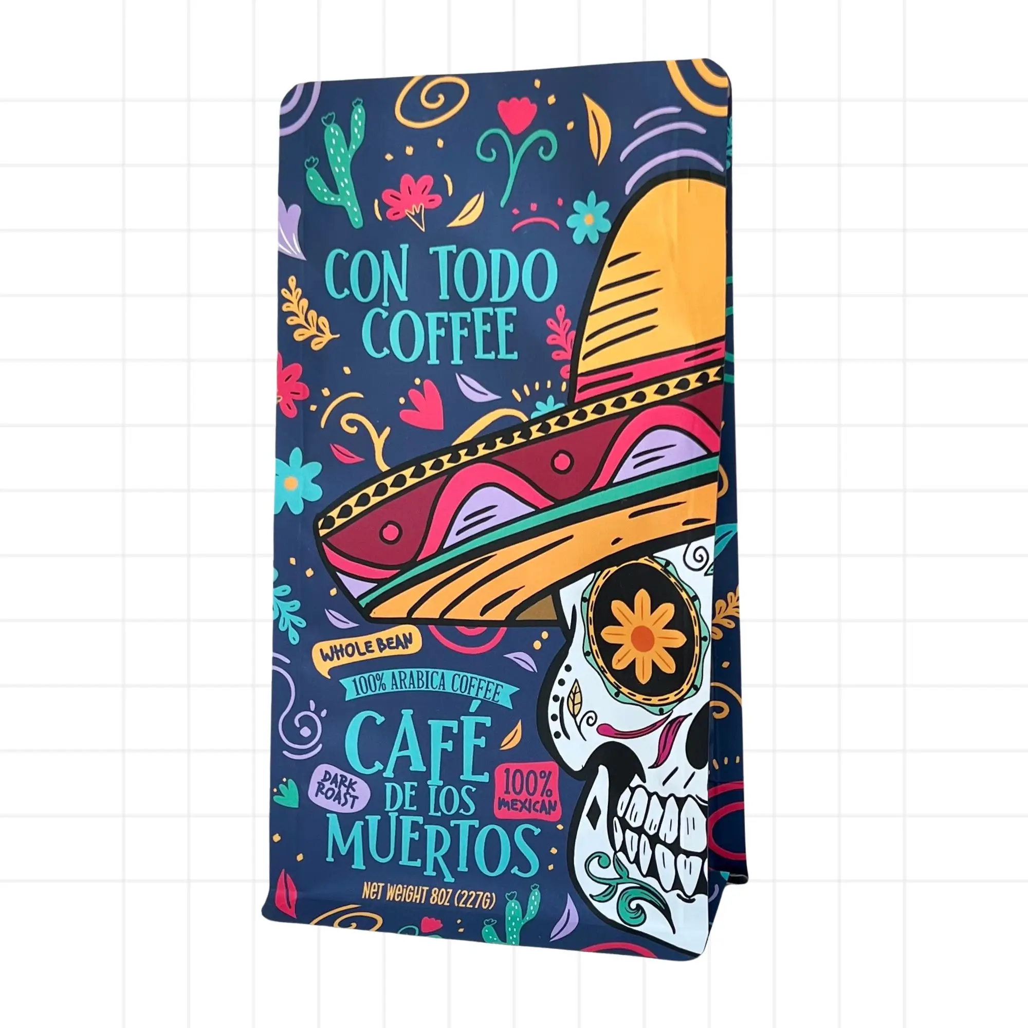 Dark Roast Coffee, Con Todo Coffee, Café de los Muertos