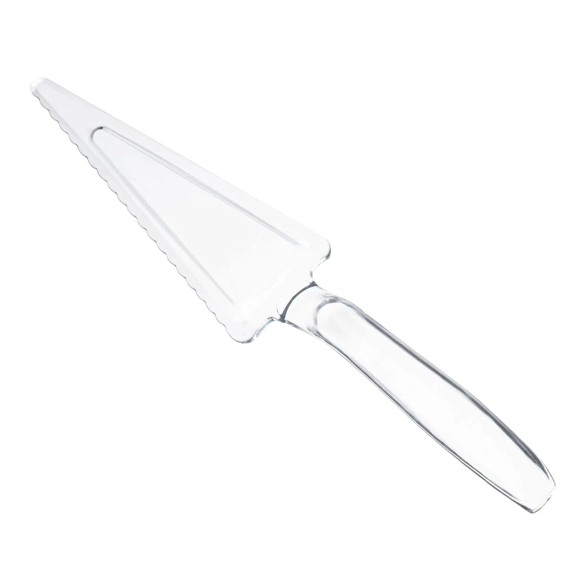 Clear Disposable Plastic Cake Cutter/Lifter