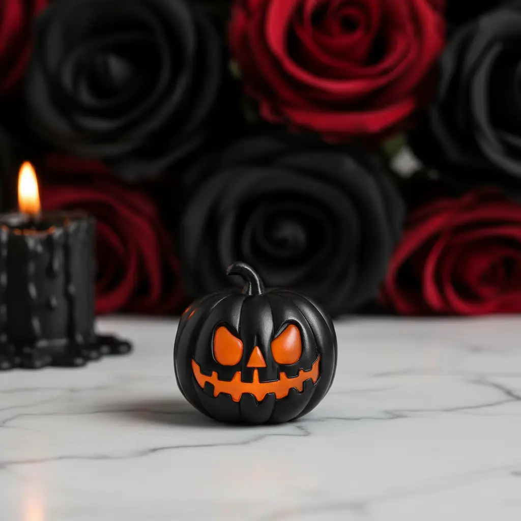 Glow in the Dark Pumpkin Lantern Charm