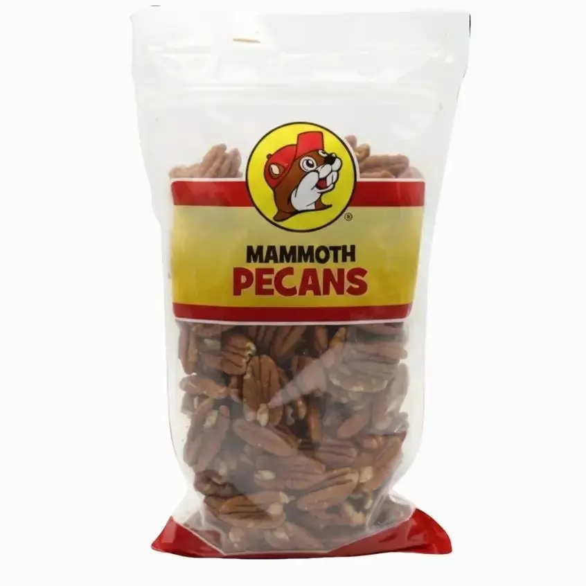 Buc-ee's Mammoth Pecans - Extra-Large Crunchy Texas Nuts, Bold Flavors, Natural Goodness, No Artificial Ingredients, Protein-Packed Snack for Snacking, Baking, Bold Flavors Pecans