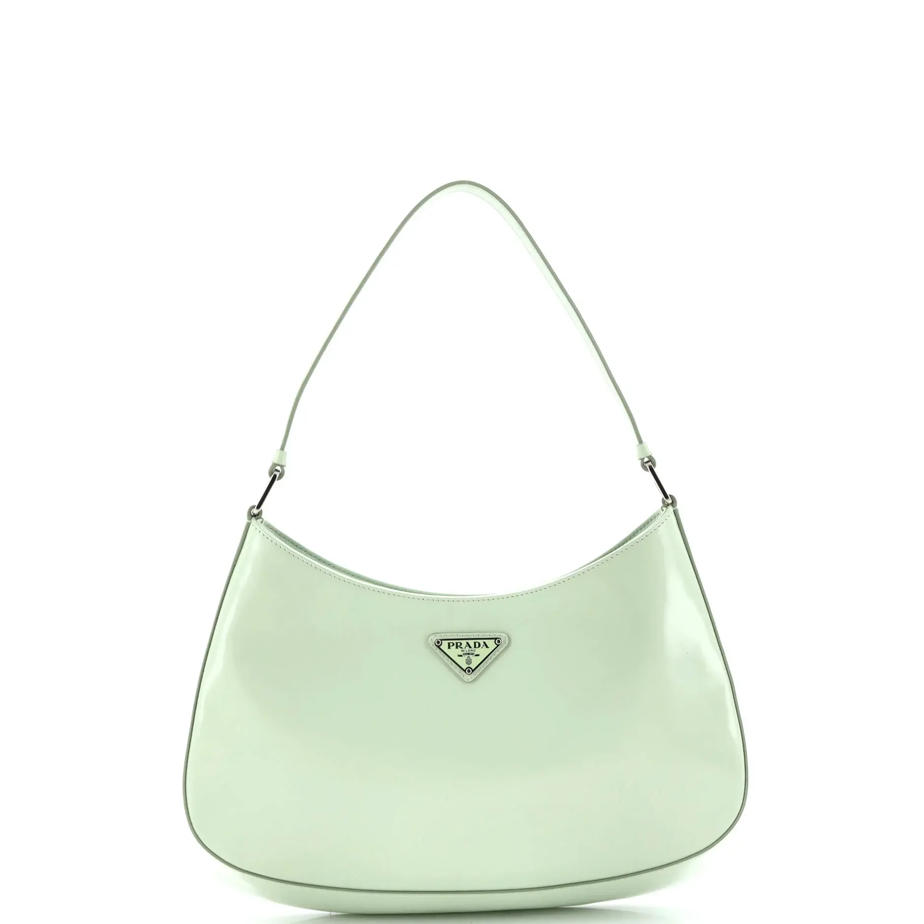 Pre-owned PRADA Leather Shoulder Bags Cleo Shoulder Bag Spazzolato Large by Rebag