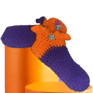 Crochet Ruffle Socks for Women - Ankle Socks - Womenswear Comfortable Soft season sock