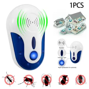 Indoor Plug-In Mosquito Repeller, Electric Bug Deterrent for Flies and Moths, Easy to Use, Effective Pest Control Device
