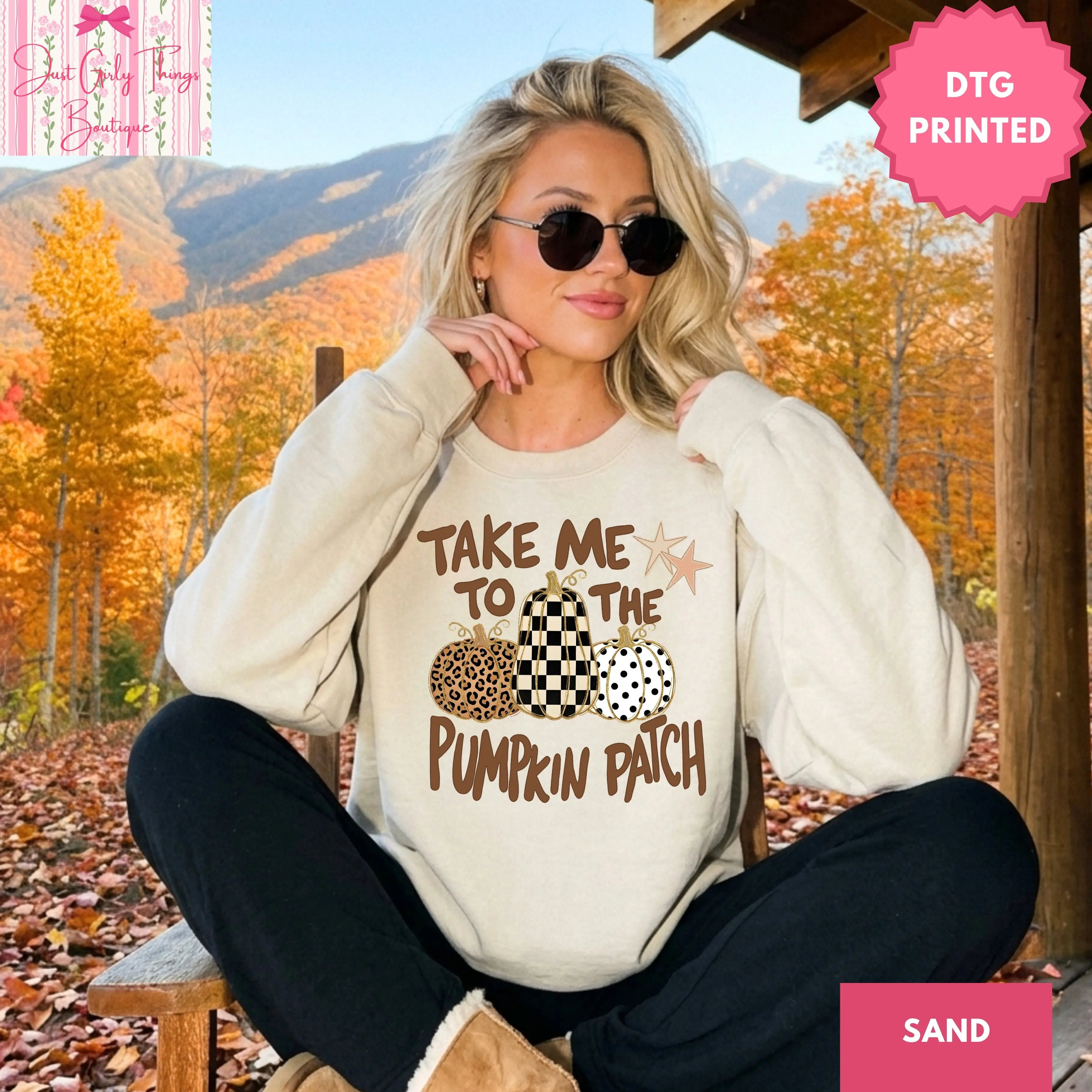 Take Me To The Pumpkin Patch Sweatshirt, Leopard Pumpkin Sweatshirt, Cheetah Pumpkin Sweatshirt, Checkered Pumpkin Sweatshirt, Polka Dot Fall Sweatshirt, Cheetah Fall Sweatshirt, Leopard Fall Sweatshirt, Checkered Fall Sweatshirt,Trendy Fall Sweatshirt