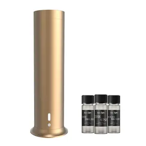 No Water Essential Oil Diffuser for Home | Remote Control Aromatherapy Machine with Timer | Pet Safe Fragrance Dispenser for Bedroom Office | 3x20ml Luxury Hotel Scents | Cold Air + 1000 Sq Ft Coverage | Rechargeable Battery