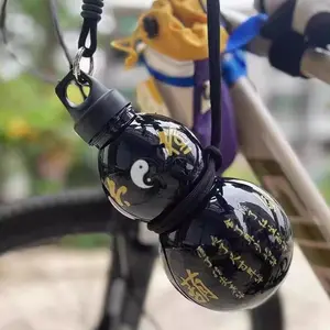 Sports Water Bottle Gourd Water Jug Oriental Mythology Gourd Plastic Student High-Value Water Cup Portable
