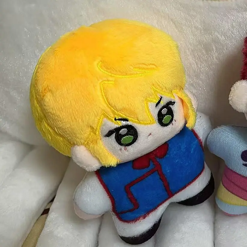 Anime Hunter x Hunter 10cm Kurapika Hisoka Morow Mini Body Plush Doll Kawaii Pendant Cosplay Keychain Stuffed Toys Plushie Gifts