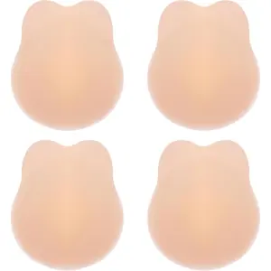 Seamless Cakes Added Lift Ultra-Thin Sticky Pasties Nipple Covers Silicone Strapless Adhesive Bras Breast Petals