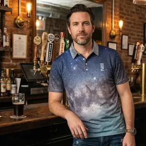 The Flow Polo - ORB01 / Performance Polo Fabric Menswear