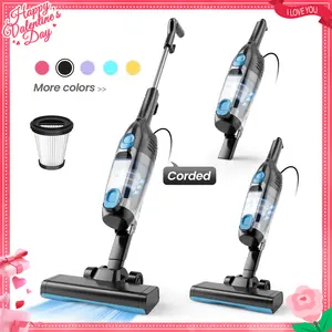 INSE R6X Corded Stick Vacuum, 15KPa Suction with 600W Motor, Ultra-Lightweight Bagless Upright Vacuum with Handheld for Home Hard Floor Carpet Pet Hair Car Cleaning home cleaning tools home appliances