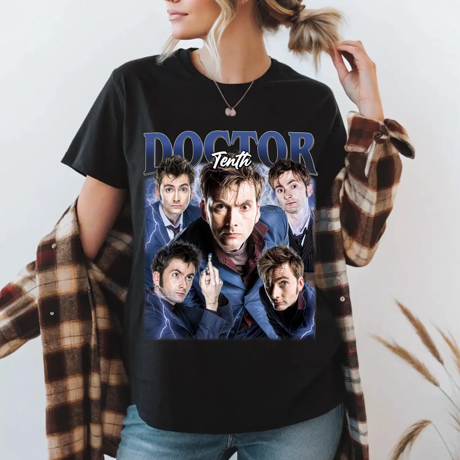 Limited Doctor Tenth T-Shirt, David Tennant Inspired Sweatshirt, Doctor Who Movie Hoodie, TV Show Retro Top, Shirt For Movie Lovers, Unisex Adult Tee