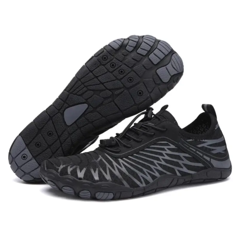 Barefoot Shoes for Women & Men, Grounded Walking Hiking Barefoot Shoes, Wide Toe Box Non-Slip Water Athletic Footwear, Comfortable Vitality Barefoot Footwear, Trail Running Sneakers Unisex