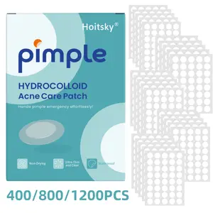 Large Gel Acne Patches for Face and Body, Gentle Acne Stickers, Skincare Large Acne Patches Exfoliating, Single Item Pack