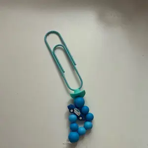 Blue Cruiser Paperclip Charm