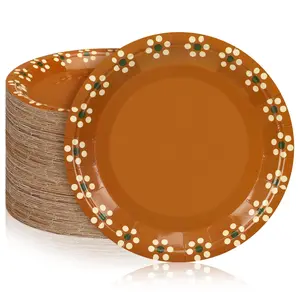 Mexican Paper Plates Cielito Lindo Barro Talavera Style Plates for Cinco de Mayo Taco Tuesday Fiesta Birthday Baby Shower