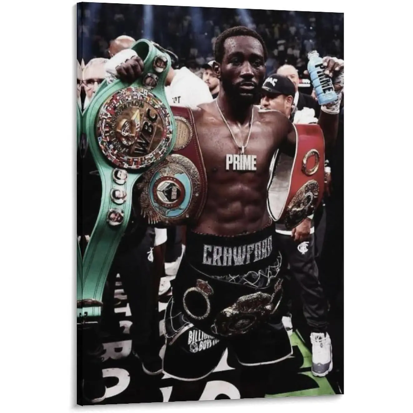 Terence Crawford Boxing Poster (6) Print Photo Art Painting Canvas Poster Home Decorative Bedroom Modern Decor Posters Gifts