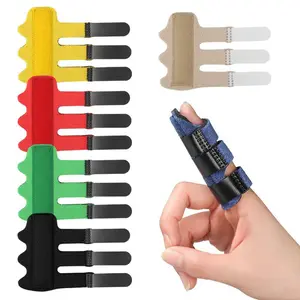 Hand Support Finger Brace Five Finger Fixation Strap Adjustable Sports Finger Guard Finger Fixation Splint