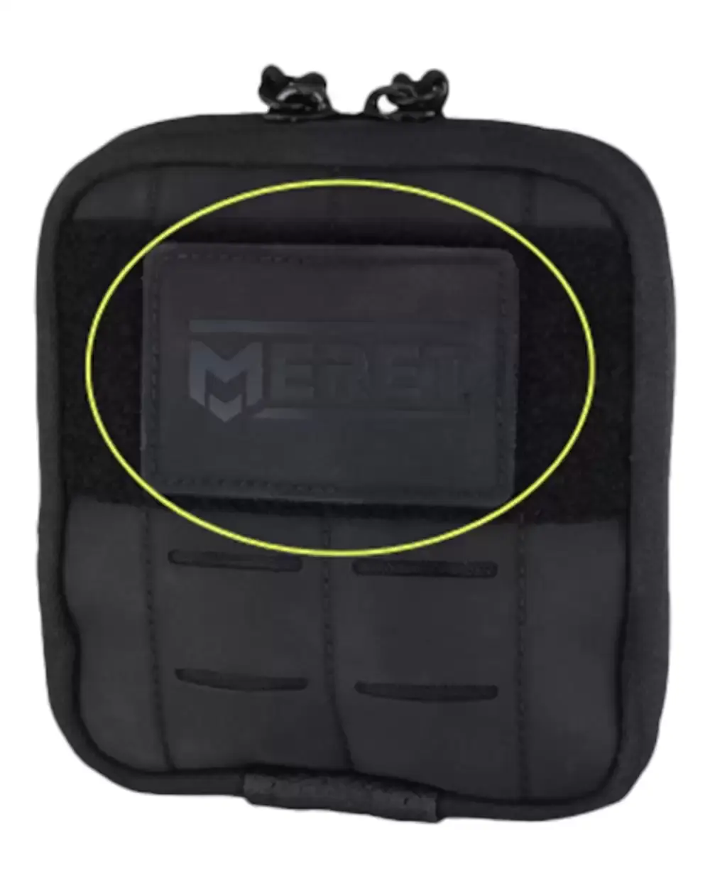 MERET SPBK10 Small Blank Black Patch - Qty 10