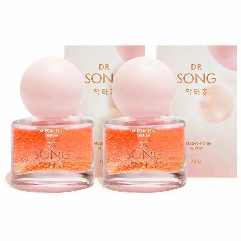 Dr Song (2 Pack) PDRN Peptide-8 Serum - Salmon DNA, Niacinamide, Hyaluronic Acid, K Beauty, Korean Skincare