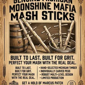 Brewing & Mash Stick for Home Beer Brewing, Durable Kitchen Tool for Malt Mashing and Beer Preparation