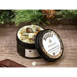 Scented Candles for Men in Black Tin