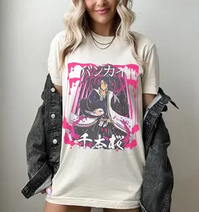 [Sale up to 30%] Byakuya Kuchiki  Bleach Anime Manga Lovers Shirt, Graphic Japanese Vintage Special Anime T-shirt, Fan Gifts