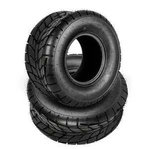 Set of 2 Heavy Duty 20x10-9 ATV/UTV Tires - 6 Ply Tubeless Off-Road All Terrain, Ideal for Mud, Sand, Dirt, and Snow - Global Replacement for Most ATVs and UTVs