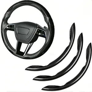 Car Steering Wheel Cover, Non-Slip Breathable Steering Wheel Protector,  15 Inch Universal All-Season Interior Accessory for Most Vehicles,Car Accessories