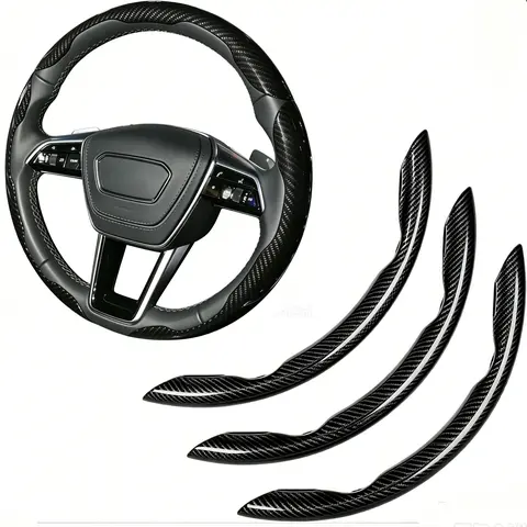 Car Steering Wheel Cover, Non-Slip Breathable Steering Wheel Protector,  15 Inch Universal All-Season Interior Accessory for Most Vehicles,Car Accessories