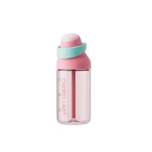 CHAKO LAB KADA Bottle 550ml PPSU | Baby-Grade Safe Material | 180°C Heat Resistant | One-Touch Driving-Safe | StrawShift Leak-Proof |  Portable