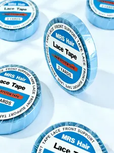 Super Hold Invisible Lace Wig Double Sided Tape Waterproof Hair Adhesive Tape For Wig Hair Extensions Toupee Hairpiece Skin Friendly Long Lasting Fixing Tape