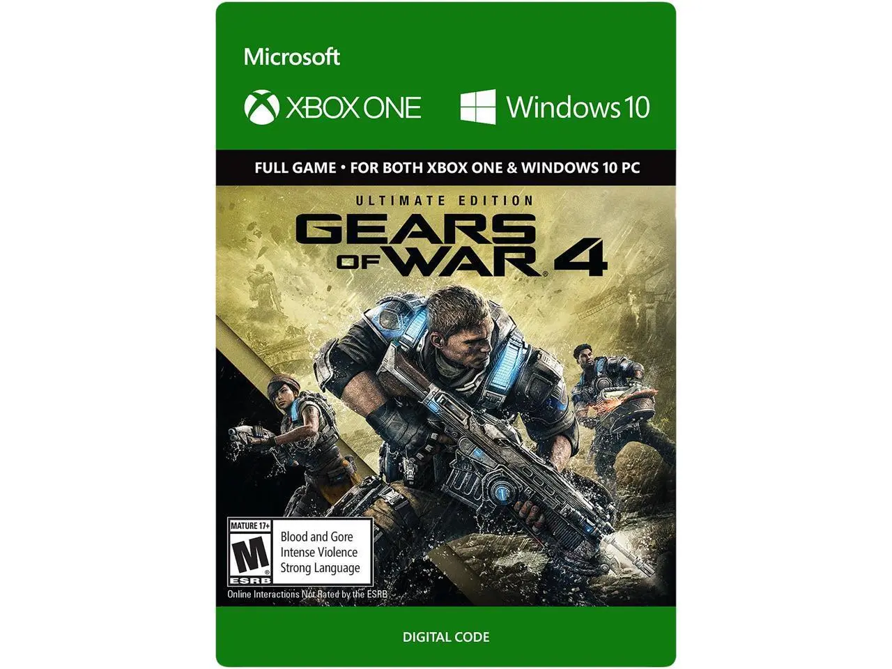 Gears of War 4: Ultimate Edition Xbox One / Windows 10 [Digital Code]