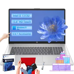 New 2025 HP 15.6" Touchscreen Laptop | i3-1315U 4.5GHz | 32GB RAM 512GB SSD | Win 11 Pro | Copilot | Business & Student | Bundle Accessory,Suit for Business&Student