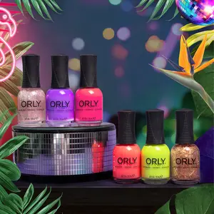 ORLY Club Tropicana Nail Polish Collection | Bright & Vibrant Neons and Toppers for Summer