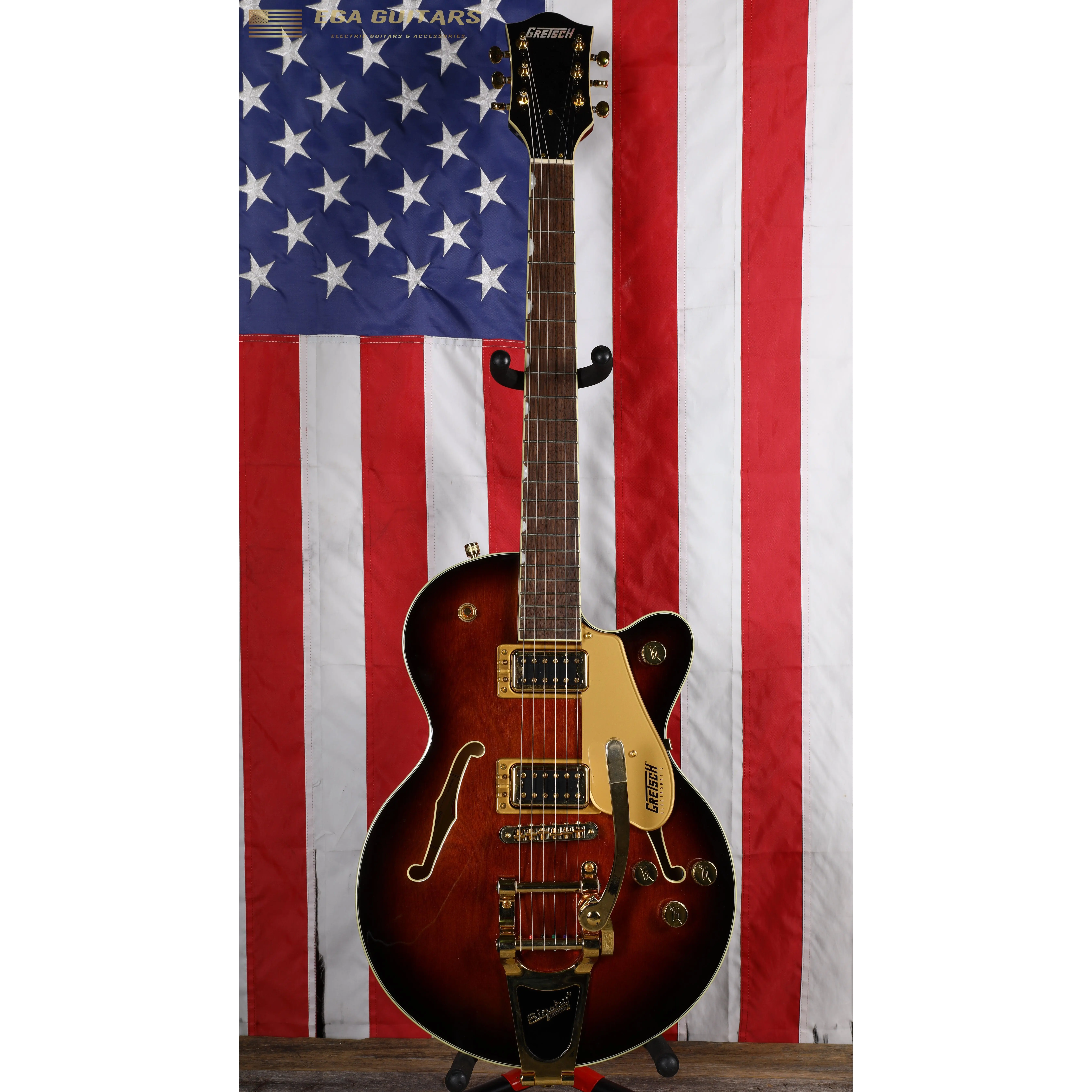 Gretsch G5655TG Electromatic Center Block Jr. Single-Cut with Bigsby - Single Barrel Burst