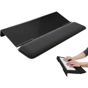 Z-CPS11 Computer Keyboard Wrist Rest Stand for Desktop, Keyboard Holder for Easy Typing with Wrist Pad for Office Desk, Home, School (Black)