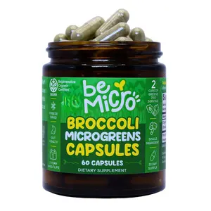 Organic Broccoli Microgreens Capsules