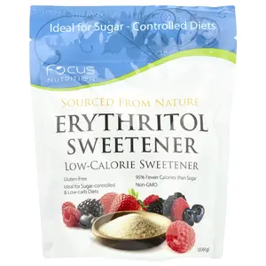 Xyloburst Erythritol Sweetener, Low-Calorie Sweetener, 1 lb (454 g)