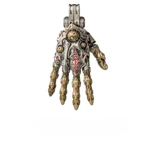 Creative pendant collection for young mechanical hand enthusiasts, featuring a unique vintage, distressed, and trendy design