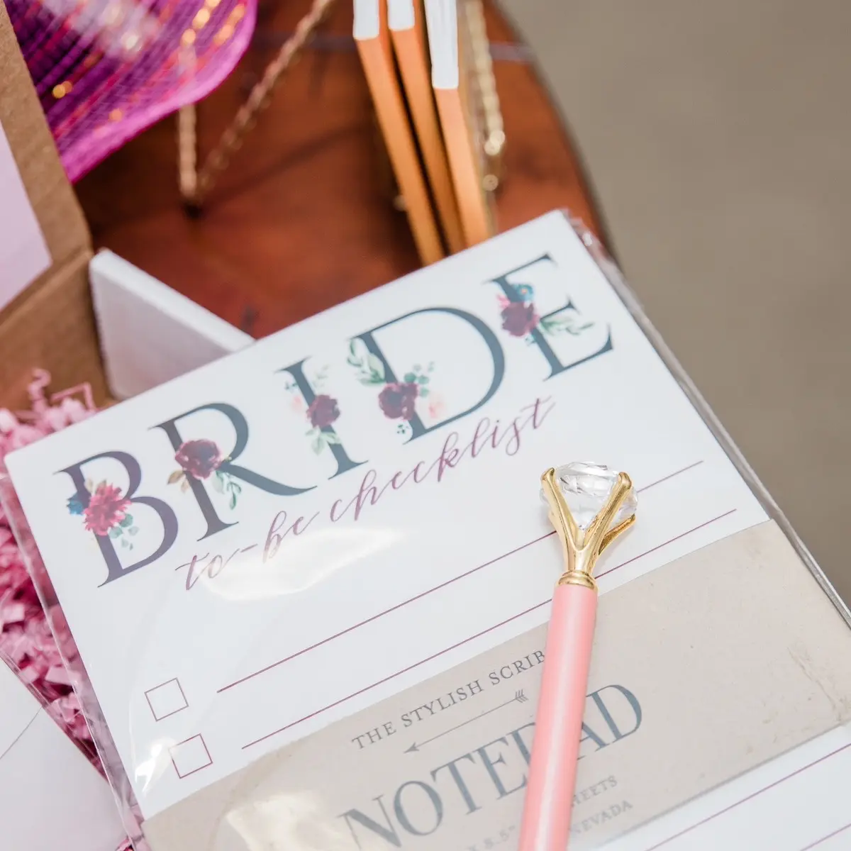 Bridal Checklist Notepad
