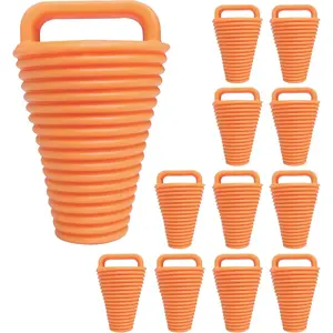 12 Pieces Kayak Scupper Plug Kit TPE Scupper Plugs Drain Holes Stopper Bung with Handle