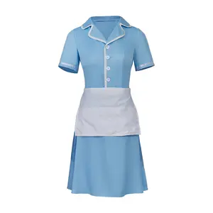 Musical Waitress To Feature Waitress Cosplay Costume Maid Dress Broadway Musical Waitress Stage Performance Outfit Clothing Casual Womenswear Comfort