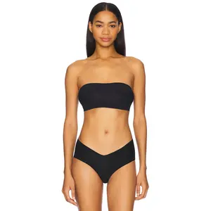 Commando Double Take Lace Bandeau in Black