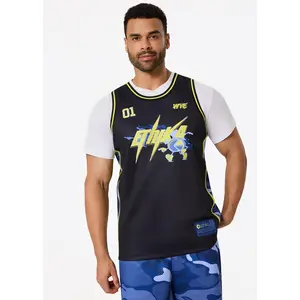 Bolt Camo | Mens Basketball Jersey
